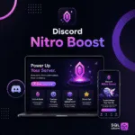 Discord Nitro Boost – 1 Month or 1 Year Subscription | Activated on Your Email